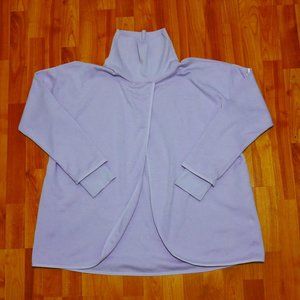 Nike Women's Maternity Pullover Purple Jacket Sweater Split Top